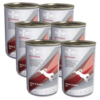 TROVET RID Renal & Oxalate für Hunde Dose 6x400g