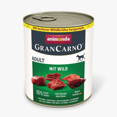 ANIMONDA GranCarno Adult Dog Geschmack: Wild 800g