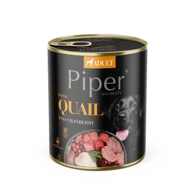 DOLINA NOTECI Piper für Hunde mit Wachtel und Cranberry 800g