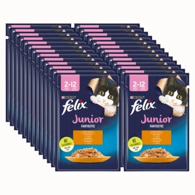 Felix Junior Huhn Gelee 26x85g