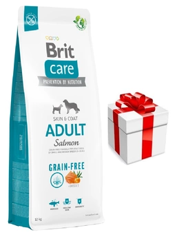 BRIT CARE Grain-free Adult Salmon 12kg + Überraschung für den Hund