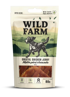 WILD FARM weiche Hühnerbrust 80g Hundeleckerli