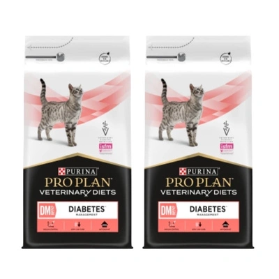 PURINA Pro Plan Veterinärdiät DM Diabetes Management Katze 2x5kg