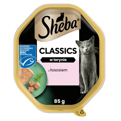 Sheba Classics mit Lachs 85g