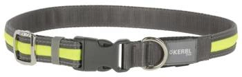 KERBL Light & Reflex Gelbes Halsband 35-50cm