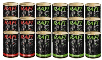 Rafi Classic MIX DER GESCHMACKSRICHTUNGEN in Soße 18x1240g