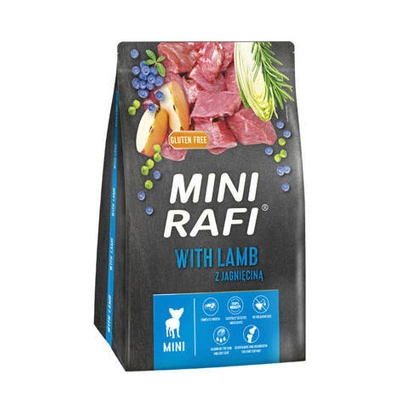DOLINA NOTECI Rafi Mini Trockenfutter für Hunde mit Lamm 3kg