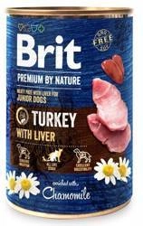 Brit Premium By Nature Turkey With Liver 400g