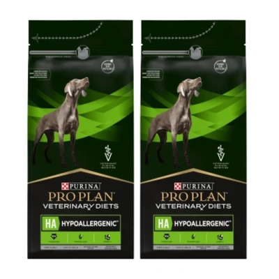 PURINA Pro Plan Veterinary Diets HA Hypoallergenic Dog 2x1,3kg