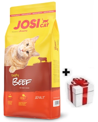 JosiCat Josera Tasty Beef 18kg + Überraschung für die Katze