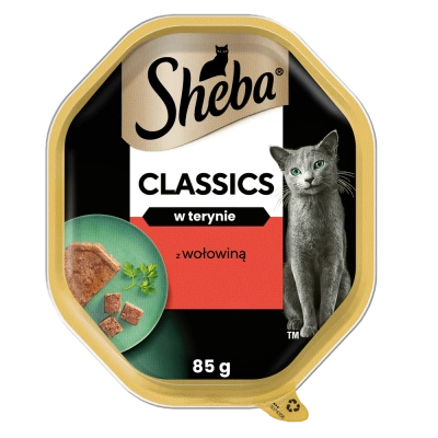 Sheba Classics mit Rindfleisch 85g