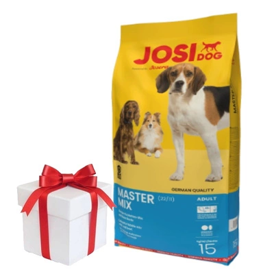 JOSERA JosiDog Master Mix 15kg + Überraschung für den Hund GRATIS!