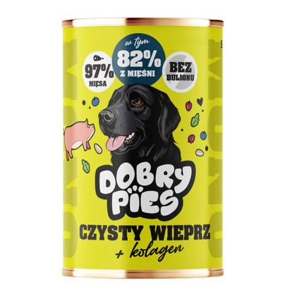Dobry Pies Mono Schweinefleisch mit Kollagen 400g