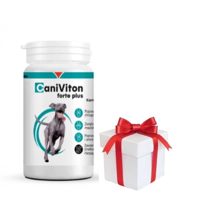 Vetoquinol Caniviton Forte Plus 90 Stück + Gratis-Überraschung für den Hund!