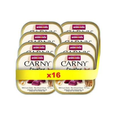 ANIMONDA Carny Country Adult Huhn, Ente und Gans 16x100g