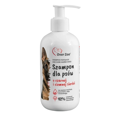 OVER ZOO Schwarzes & dunkles Haar Shampoo 250ml