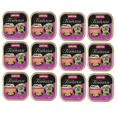 ANIMONDA Vom Feinsten Mini Senior Huhn/Kaninchen 12x100g