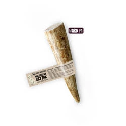 Paka Zwierzaka Natürliches Hirschhorn Kaue Hart M