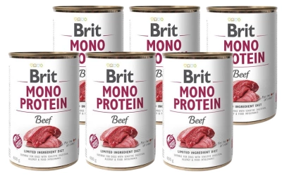 Brit Mono Protein Beef 6x400g