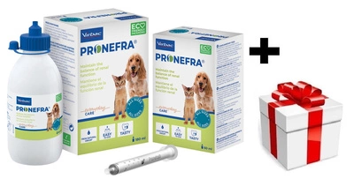 Virbac Pronefra 180ml + Überraschung für den Hund