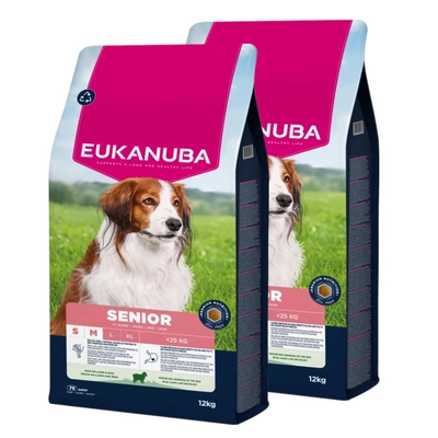 EUKANUBA Mature&Senior Kleine und mittlere Rassen Lamm & Reis 2x12 kg