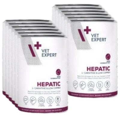 VETEXPERT Veterinary Diet Hepatic Dog 12x400g