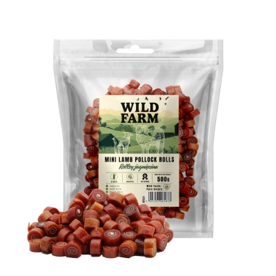WILD FARM Lammrollen 500g Hundeleckerli