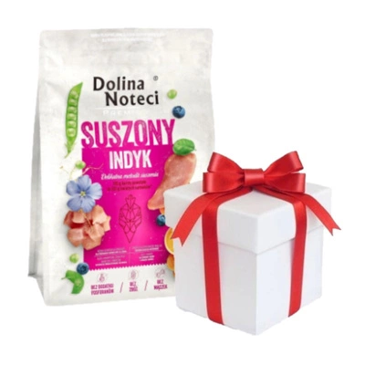 DOLINA NOTECI Premium Truthahn - Trockenfutter für Hunde 3 kg + Überraschung für den Hund GRATIS!