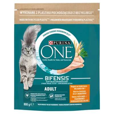 Purina One Cat Adult mit Huhn 800g