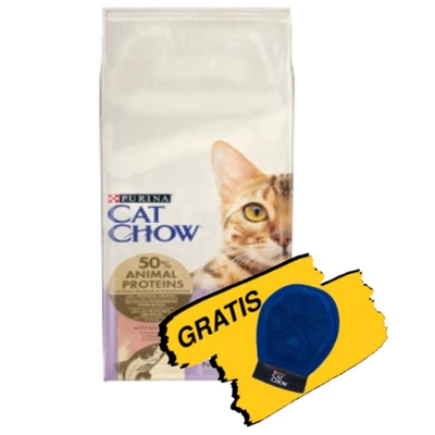 Purina Cat Chow Special Care Sensitive 15kg + GRATIS Pflegehandschuh!