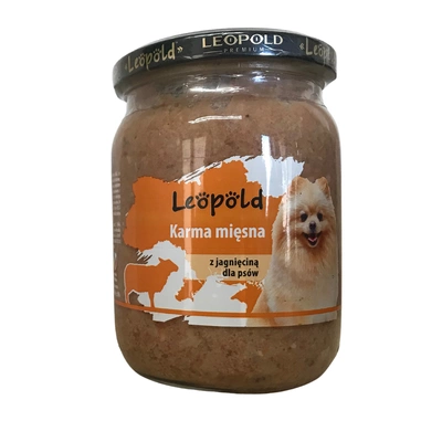 Leopold Lammfleisch Hundefutter 500g (Dose)