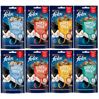 Felix Party Mix of Flavors 8x60g