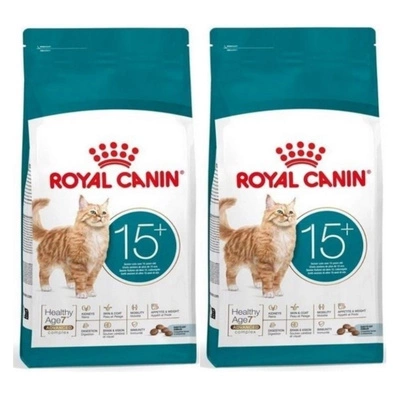 ROYAL CANIN Ageing 15+ 2x2kg Trockenfutter für ausgewachsene Katzen über 15 Jahre