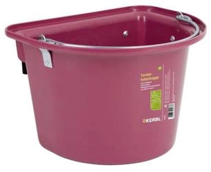 KERBL Futterbehälter mit Schlinge und Bügel, 12 l, rosa