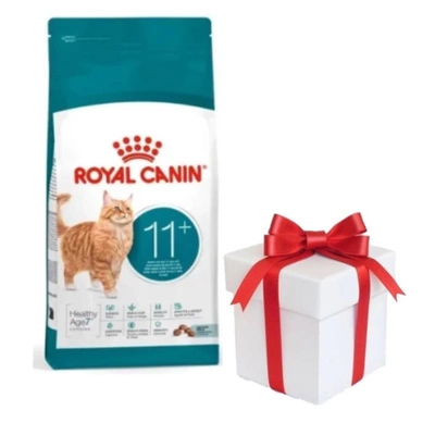 ROYAL CANIN Ageing Senior 11+ 2kg Trockenfutter für ausgewachsene Katzen über 11 Jahre + Überraschung für die Katze GRATIS!