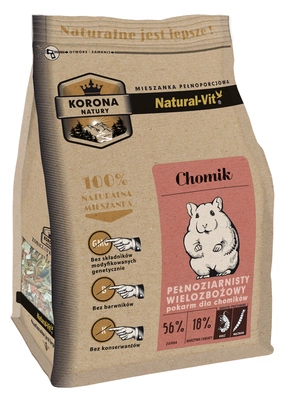 KORONA NATURY Natural-Vit Hamsterfutter 750g