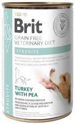 Brit Green Free Veterinary Diet Dog Struvite Truthahn mit Erbsen 400g