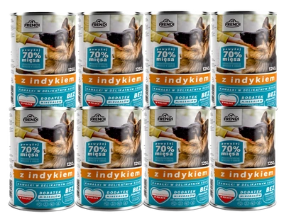 Frendi-Stücke in Putenfleisch-Feinkostsauce 8x1250g