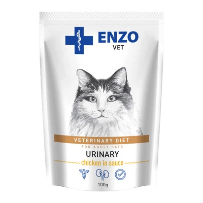 ENZO VET Urinary mit Hühnchen in Sauce für Katzen 100g