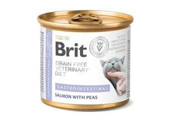Brit Grain Free Veterinary Diet Cat Gastrointestinal Salmon & Peas 200g