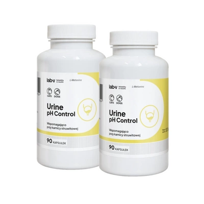 LAB-V Urine pH Control – Unterstützung für Hunde und Katzen bei Struvitsteinen 2x90 Kapseln