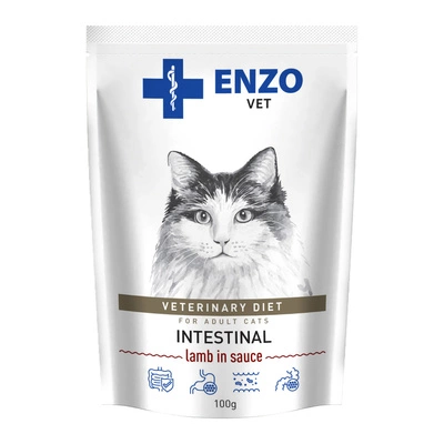 ENZO VET Intestinal mit Lamm in Sauce für Katzen 100g