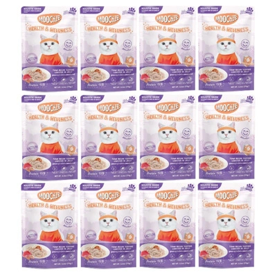 MOOCHIE Healthy & Wellness Thunfisch-Rezept Hummer in Gelee (Calm & Wellness – Ruhe und Wohlbefinden) 12x70 g