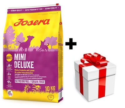 JOSERA Mini Deluxe 10kg + Überraschung für den Hund