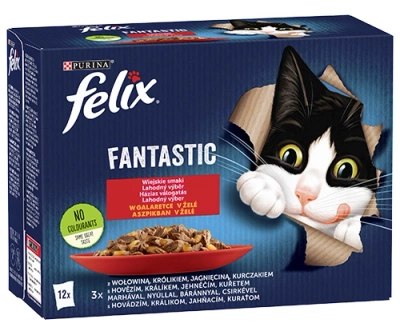 Felix Fantastic country flavours in Gelee 12x85g