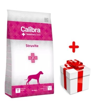 Calibra Veterinärdiät Hund Struvit 12kg + eine Überraschung für Ihren Hund - GRATIS!