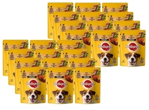 Pedigree Hundenassfutter für Erwachsene mit Huhn & Gemüse in Sauce 24X100g -3% RABATT AUF DAS SET