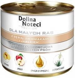 Dolina Noteci Premium Für kleine Hunde mit Gans, Kartoffeln und Apfel 185g
