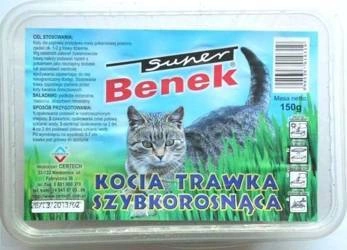 CERTECH-SUPER BENEK Gras für Katzen 150g