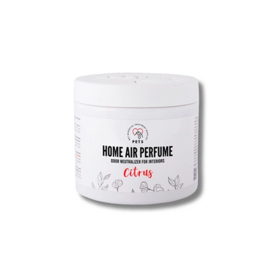 PETS HOME AIR NEUTRALIZER für Innenräume mit Zitrusduft 170g